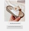 2026 Summer Children's Round Toe Slippers: Girls' Fashionable Toe-Covered Outdoor Sandals.