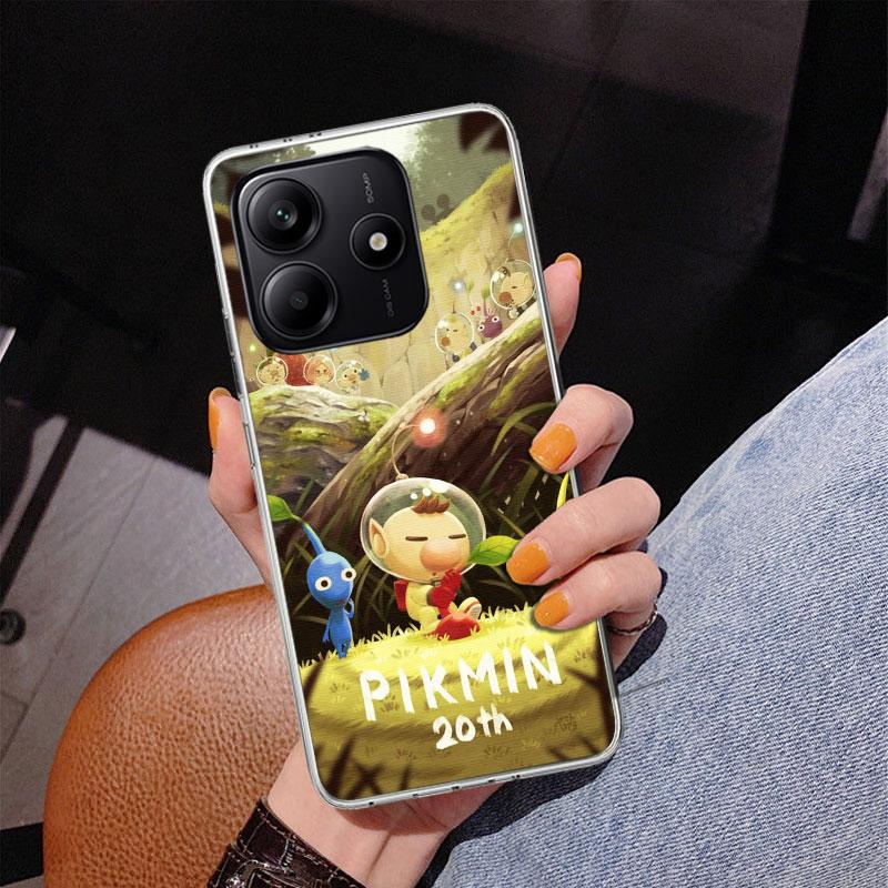 Game P-PikminS 4 Phone Case For Xiaomi Redmi Note 15 14 13 12S 12 11 Pro Plus 14S 11S 11E 10 10S 11T 5G Personalized Cover Redmi