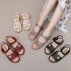 Summer Outdoor Sandals for Women's Work Shoes Thick Soled Midsole Anti Slip and Wear-resistant Women's Sandals