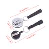Camping Heavy Duty Retractable Pen Cap Pull Keychain Holder Reel Carpenter Pencils Anti Lost Rope Key Ring Chain Belt Clip