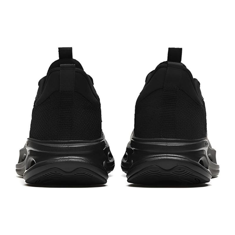 Anta Breathable Lightweight Rebound Low-Top Running Shoes Men's Bright Black Sneakers 112315575-7