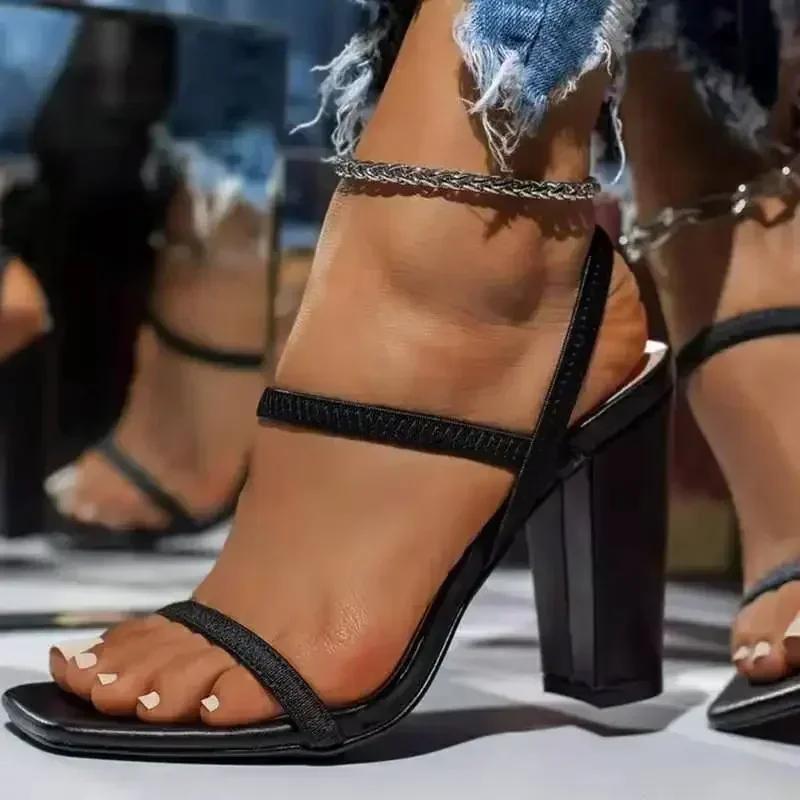 Heel Sandals New Sandal Design Pic 2020 Girl Summer Woman Open