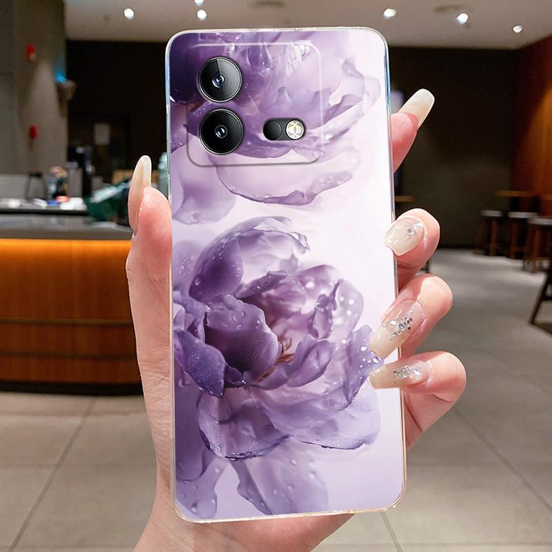 Casing For Vivo iQOO Neo 8 Luxury Dragon Cute Cool Boys Girls Phone Case Back Cover For Vivo iQOO Neo8 Pro 5G Transparent Shell