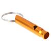 Aluminum Alloy Emergency Keyring Whistle Safety Survival Whistle for Hiking Camping Training Outdoors Sports Training