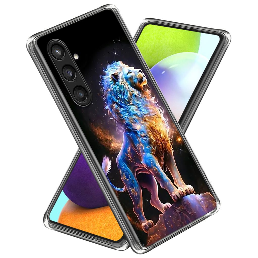 For Samsung Galaxy S25 Case Pattern Printed Shockproof TPU Phone Cover