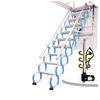 Miling Manual Telescopic Attic Ladder