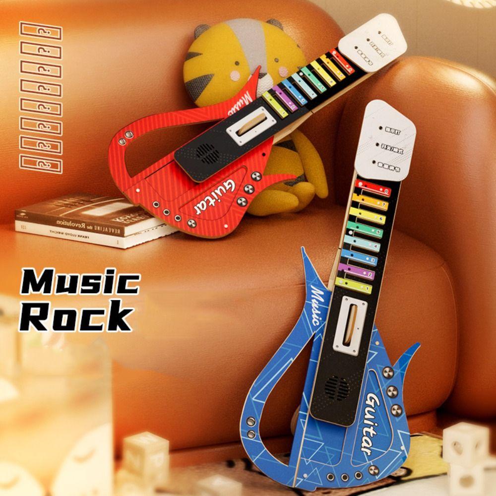 DIY Assembly Children's Music Guitar Toy Sound Music Instrument Toys Kindergartens Toddlers