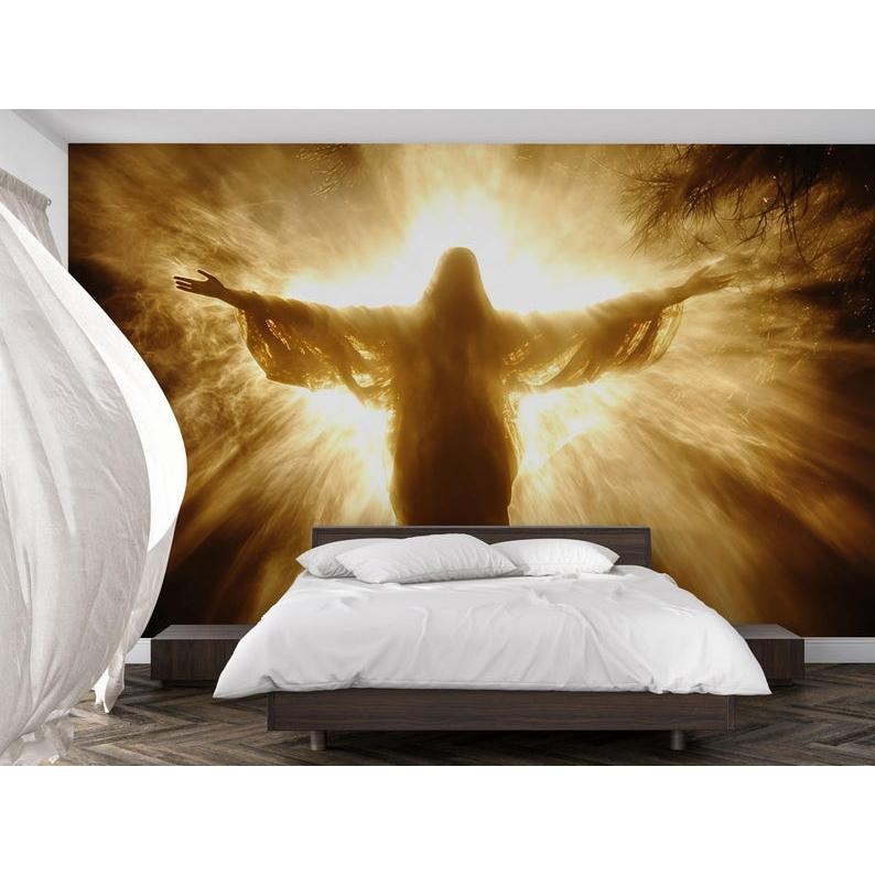 Jesus Spirit tapestry 75x100 чёрный