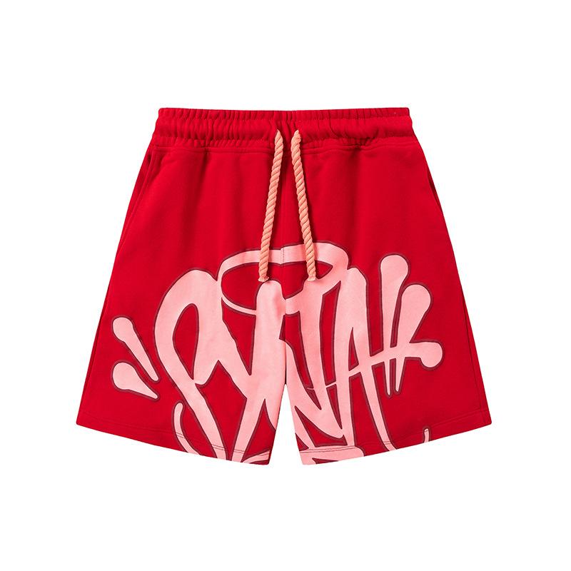 SynaWord Felpa con Cappuccio Larga Americana Pantaloni della Tuta Syna Marca Trendy per Uomo e Donna Hip Hop Street Coppia Tuta Casual