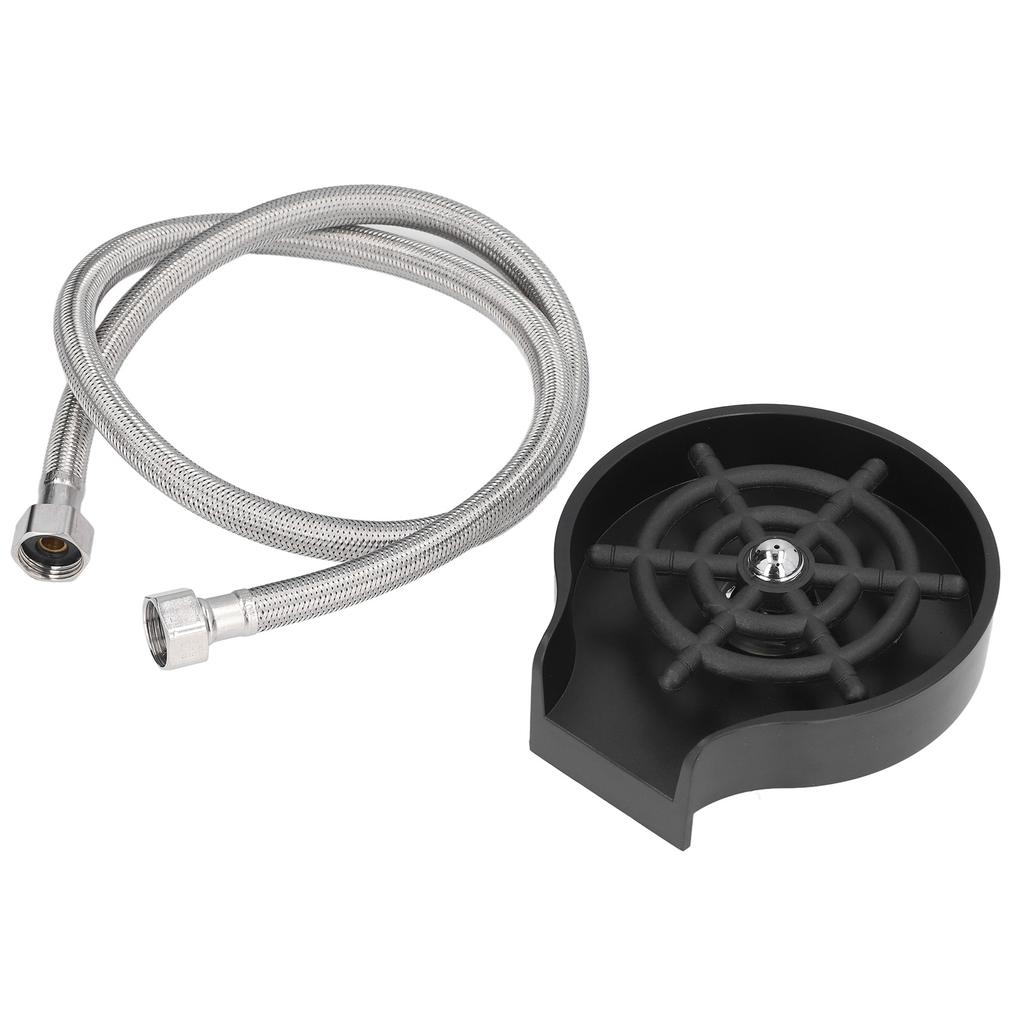 Automatyczna Myjka do Kubków Czarna Stal Nierdzewna Cleanfree Modna Płuczka do Dzbanków do Użytku Komercyjnego i