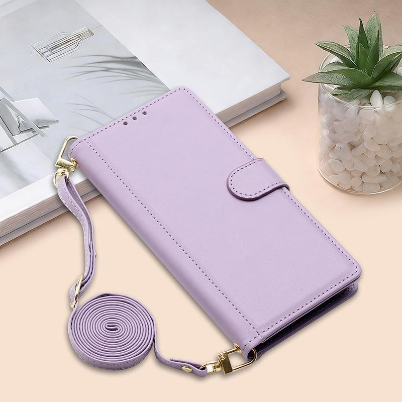 Flip Cover Mobile Phone Case Is Suitable for Apple 17E Samsung Iphone Mobile Phone Leather Case Card Magnetic Splicing Leather Protection