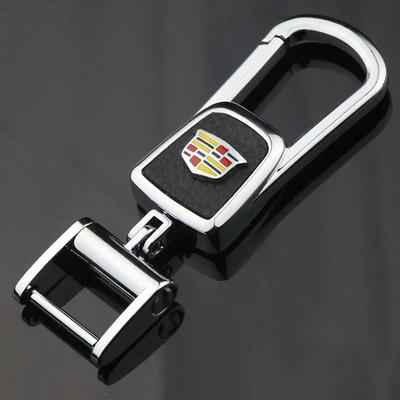 Fashion Car Metal Keychain Key Rings Holder Decoration for ATS BLS CT4 CTS EXT SLS SRX XT5 XT6 XTS Escalade Deville DTS