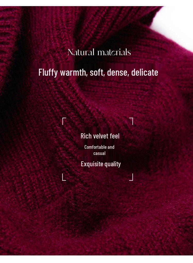 100% Pure Cashmere Unisex Hat: Warm, Fashionable, Knitted with Ear Protection for Autumn/Winter