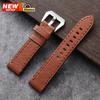 Genuine Leather Watchband 20mm 22mm 24mm Watch Strap for Women Men Wrist Band Oil Cowhide Bracelet Black Brown Wristband