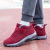 Women Winter Velvet Snow Boots Casual Lace Up Warm Outdoor Cotton Shoes Large Thick Anti Slip Sport Shoe 35-45