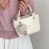 Portable Water Bucket Bag, Fashionable and Versatile Crossbody Bag, Simple Business Casual Shoulder Bag