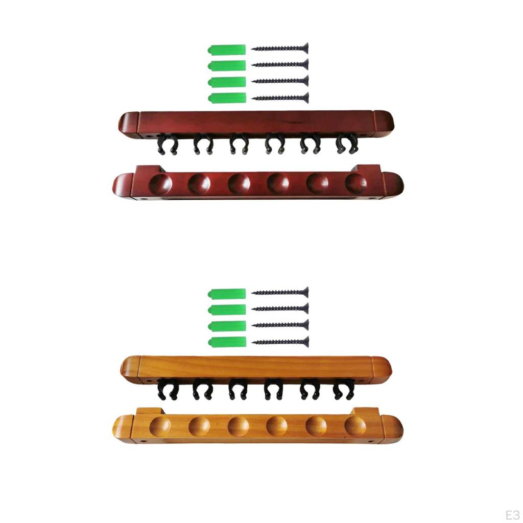 Premium Trä Köhållare - Organisera Dina Biljardköer med Lätthet