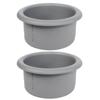 Drink Holder Drink Cup Holder Outdoor Drink Cup Bottle Can Holder Suitable for Marine RVs Boat Yacht Car 2pcs/set