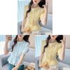 Soft Satin Butterfly Bow Blouse With 3d Pattern For Women Spring 2025