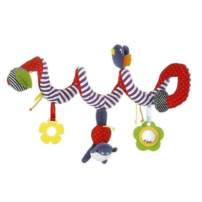 Premium Baby Rattle Birdie Toys Featuring Adorable Animals And Soft Bed Bell Design