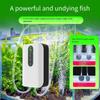High Efficiency USB Oxygen Pump for Fishtanks with Efficient Output ABS Plastic Construction Low Noise Design Air Pumps