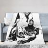 Geto Suguru Jujutsu Kaisen Blanket Quality Warm Throw Blanket Winter Child Couch Chair Print Bedspread
