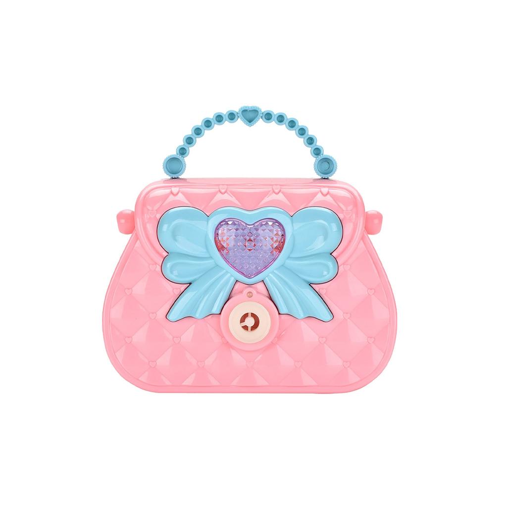 Simulated Play House Girls Bag Princess Messenger Bag Backpack Bubble Machine 68ml