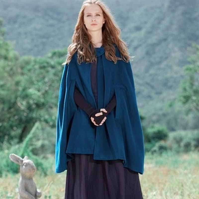 Cappotto Invernale Donna In Lana Con Maniche A Pipistrello E Cintura - Elegante, Caldo E Perfetto Per Lavoro E Tempo Libero
