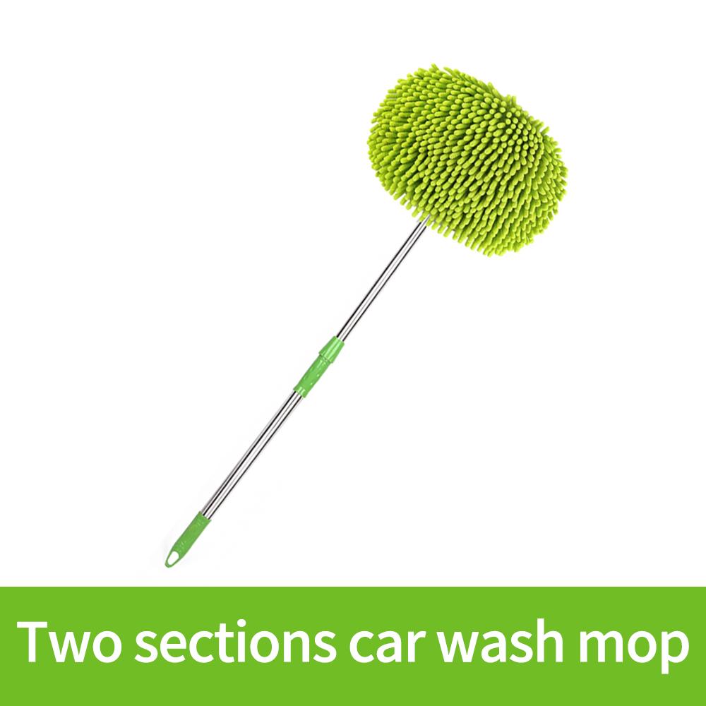 

Щетка для чистки автомобиля, регулируемая супервпитывающая щетка для мойки автомобиля, телескопическая швабра с длинной ручкой, автомобильные аксессуары Superfine Fiber