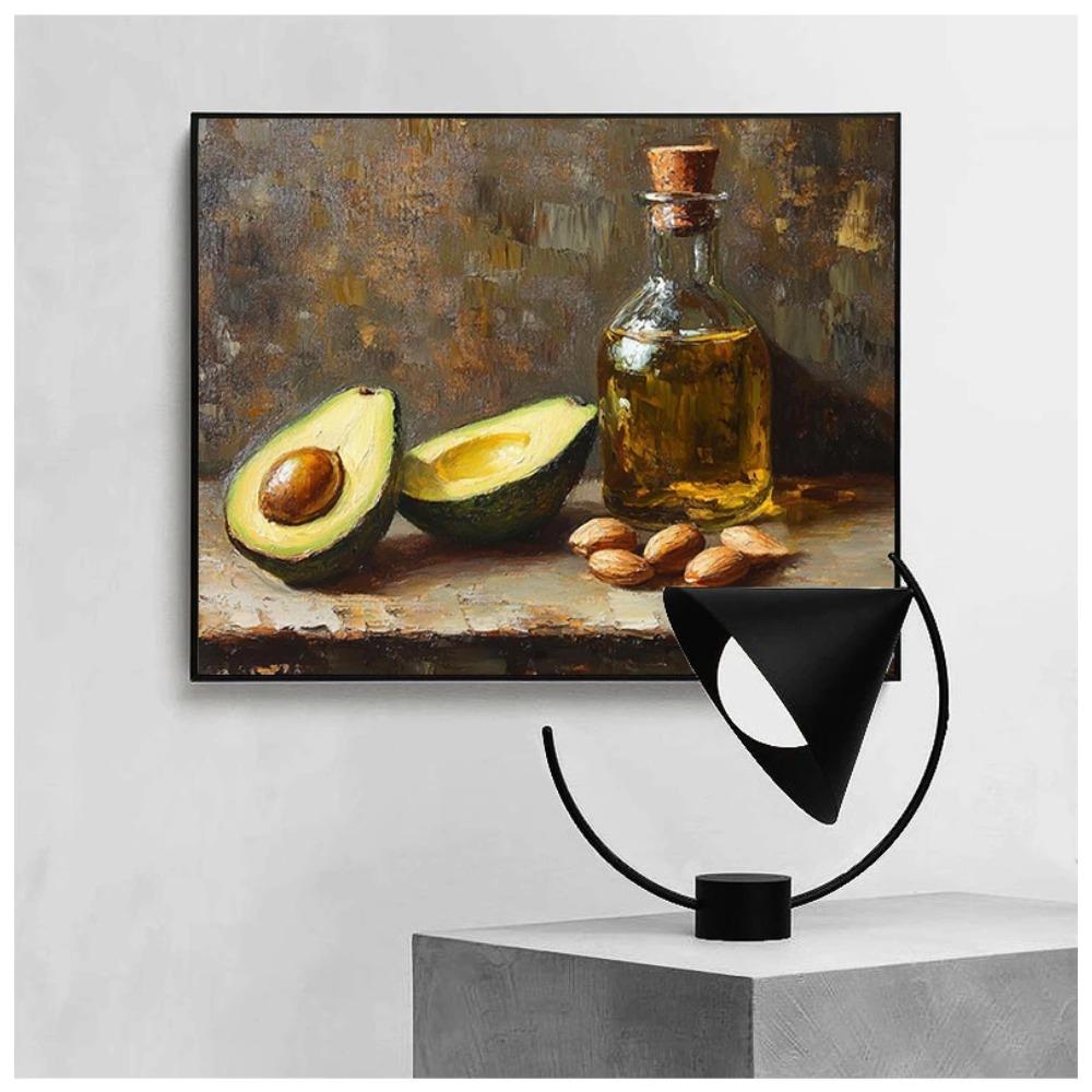 Vintage Food Art Dining Art Oil Poster Fruit Still Life Rustic Kitchen Prints Canvas Painting Wall Art Pictures Home Room Decor