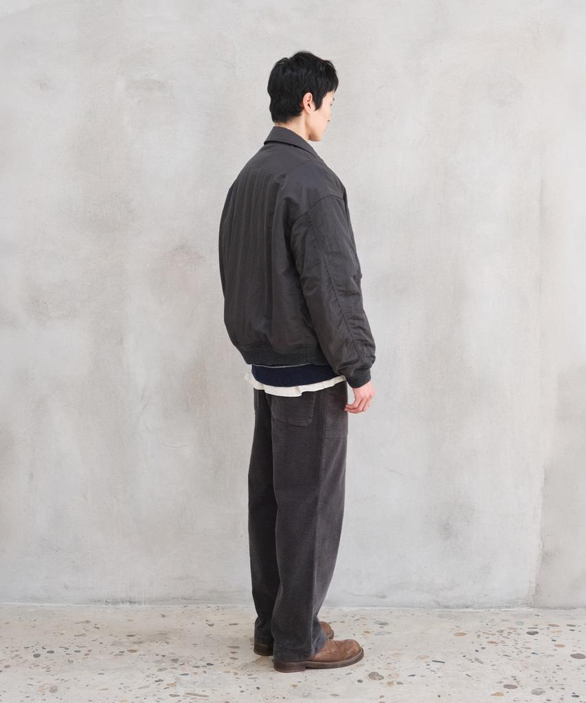 HORLISUN Airborne Nylon Padding Jacket Charcoal