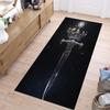 Koninklijke Kroon Zwaard Loper Tapijt Vintage Europese Luxe Huisdecoratie Tapijt Zacht Pluche Antislip Vloermat voor Woonkamer Slaapkamer