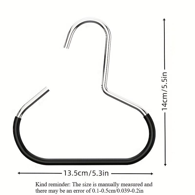 Roestvrijstalen Haken Hoed Opberg Hangers Antislip Hangrek Kledingkast Hoeden Riemen Stropdassen Sjaals Ondergoed Circulaire Hanger Haak
