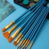 10 Pcs Watercolor Paint Brushes Set Nylon Hair Painting Brush Art Tool Drawing and Art Supplies For Creative Projects