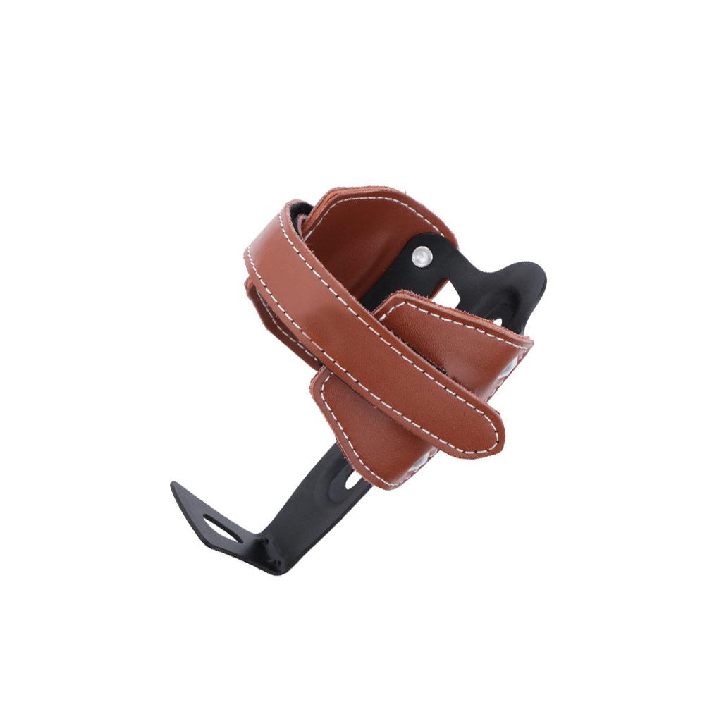 Water Bottle Holder Cage Bracket Anti-scratch Cowhide Cycling Accessories Paste Type Riding Equipment Storage Rack 6