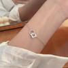Geometric Me and You Bracelet Female Minimalist Design Sense Niche Light Luxury Cold Wind