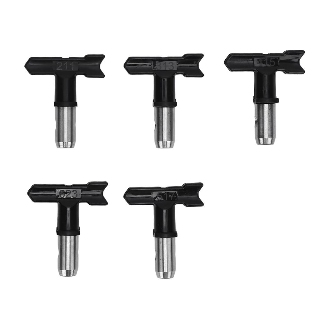 5PCS Paint Spray Tips Airless Sprayer Replacement Tip for Furniture Fence Industrial Spraying 623
