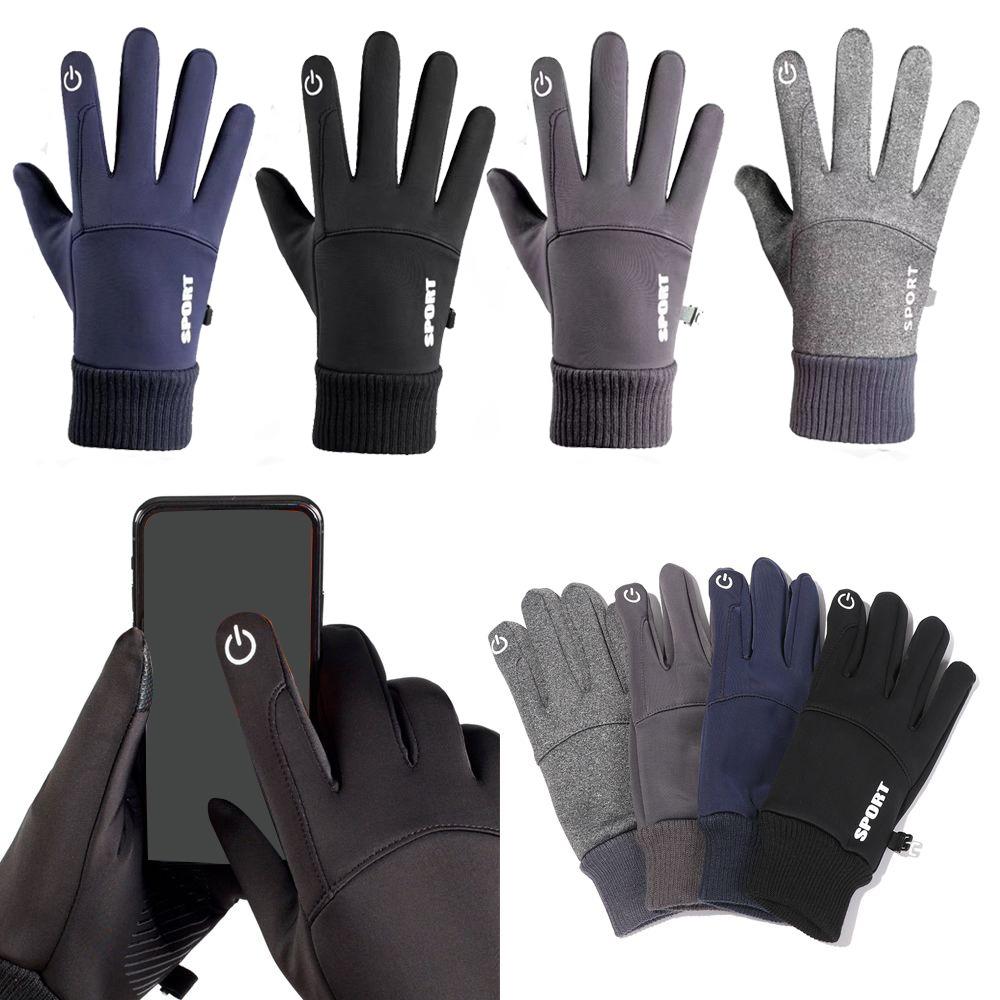 Warm Mittens Full Finger Gloves Windproof Cycling Gloves Fashion Winter Glove Sports