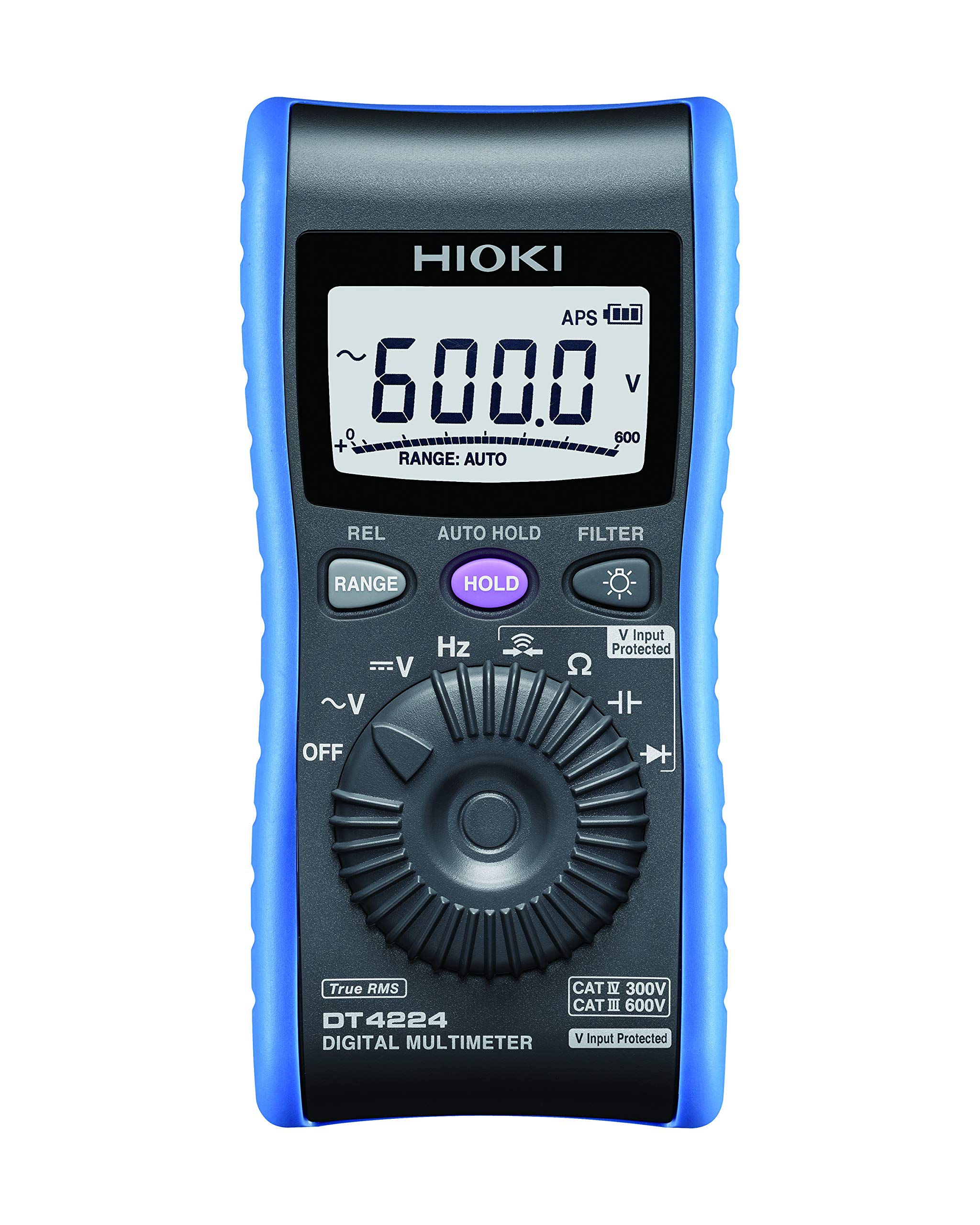 

HIOKI Digital Multimeter DT4224 Tester DMM Made in Japan (Slim Model)