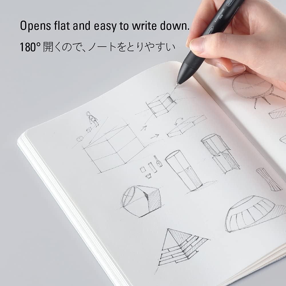 Nitoms Stalogy Notebook 1 2 Year Notebook A5 Plain Red S4144 Red Solid  1 2 Year Notebook 