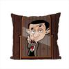 Mr Bean Pillow Case For Car Sofa Decorative Home Doublesided Print Plush Square Throw Pillow Cushion Cover