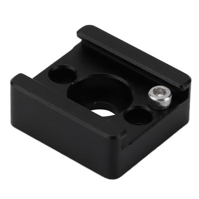 Universal Cold Shoe Mount Adapter Base Bracket with Mounting Screw for Camera Cage Moniter