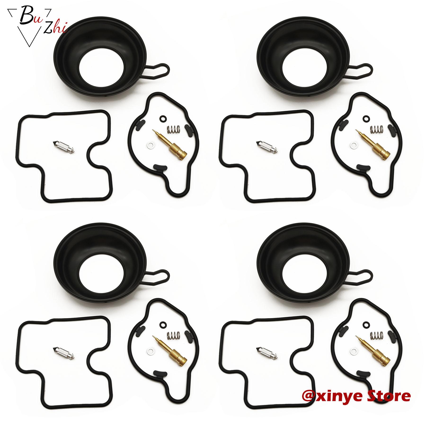 for  honda CB600F 1998-2006 CB 600 Motorcycle Carburetor Repair Kit Plunger Vacuum Membrane 4set