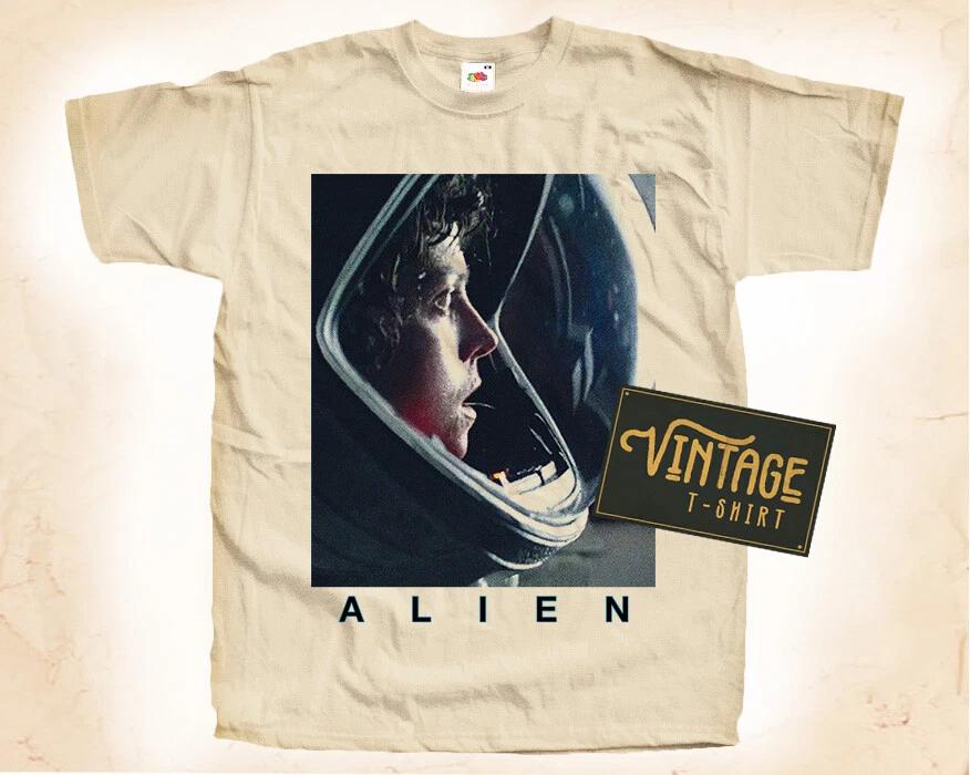 

Alien V5 T SHIRT Movie Poster Vintage Natural Tee sizes S to 5XL 3XL
