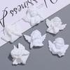 White Baroque Angel Resin Phone Case DIY Accessory
