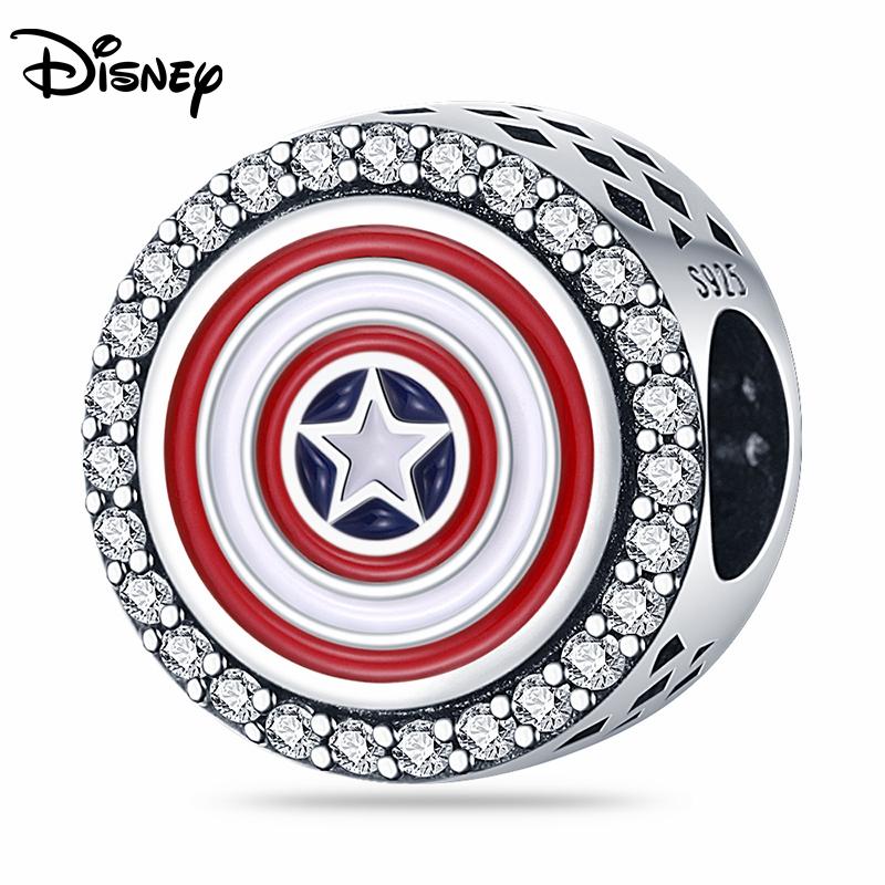 Disney 925 Silver Red Spider Ratatouille Charms Bead Earrings Bracelet Fit Original Bracelets DIY Birthday Jewelry Gift