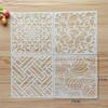 Plantillas Decorativas de Mandala con Patrones Bonitas Plantillas Huecas para Pintura en Spray Duraderas Lavables Herramienta de Dibujo para Decoración de Ventanas y Paredes DIY