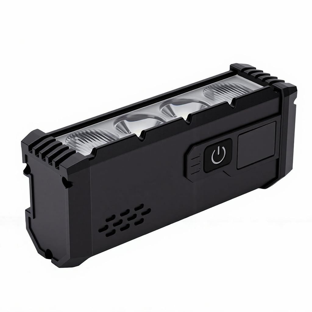 LED Bike Front Light High Brightness Rechargeable Cycling Headlight for Mountain Road Night Riding