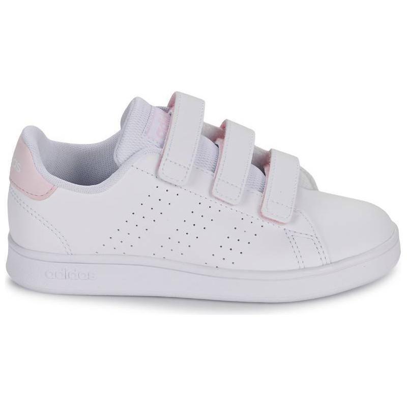 Adidas Non-Slip Durable Low-Top Kids Casual Shoes Kids Casual Shoes White Pink IG4256
