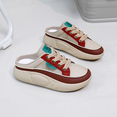 Girls' Mesh Thick Soled Casual Beach Shoes